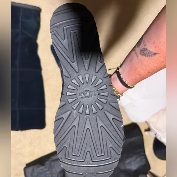 UGG Black Over the Knee Boots - Picture 2 of 4